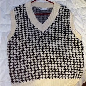 Zara Pattern Vest